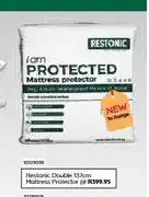Bradlows Restonic Double 137cm Mattress Protector offer