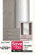 Bradlows Paradiso 2 Door Robe offer