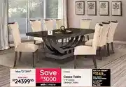 Bradlows Combo Cassa Table + 8 Cassa Dining Chairs offer