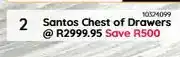 Bradlows Santos Chest of Drawers offer