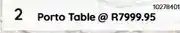 Bradlows Porto Table offer