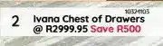 Bradlows Ivana Chest of Drawers offer