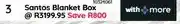 Bradlows Santos Blanket Box offer