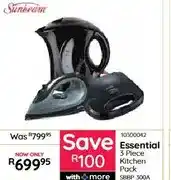 Bradlows Essential 3 Piece Kitchen Pack SBBP 300A offer