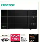 Bradlows 34Lt Digital Microwave H34MOBS17 offer