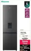 Bradlows 263Lt Inox Freezer Fridge H370BIT-WD offer