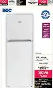 Bradlows KIC 170Lt White Top Freezer Fridge KTF518-2WH offer