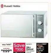 Bradlows 20Lt Manual Microwave RHMA20L offer