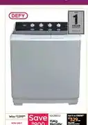 Bradlows Defy 15Kg Metallic Twin Tub DTT153 offer