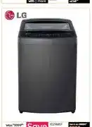 Bradlows LG 18Kg Black Top Loader T18VN3HT2 offer