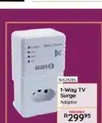 Bradlows 1-Way TV Surge Adaptor offer