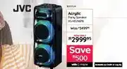 Bradlows JVC Acrylic Party Speaker XS-N5216PB offer