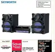 Bradlows Skyworth 2.0 Channel Mini HiFi System BS800 offer
