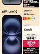 Bradlows iPhone 16 128GB Black offer