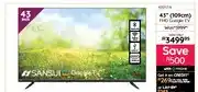 Bradlows 43 (109cm) FHD Google TV offer