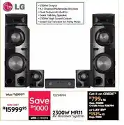 Bradlows LG 2300W MR11 AV Receiver System offer