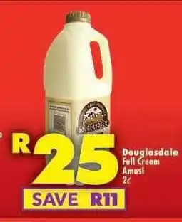 Shoprite Douglasdale Full Cream Amasi 2L offer