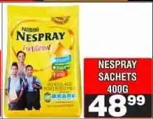 Advance Cash n Carry NESPRAY SACHETS 400G offer