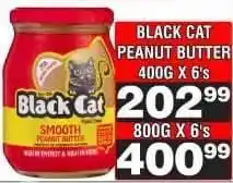 Advance Cash n Carry BLACK CAT PEANUT BUTTER 400G X 6's offer