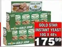 Advance Cash n Carry GOLD STAR INSTANT YEAST 10G X 48's offer
