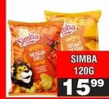 Advance Cash n Carry SIMBA 120G offer