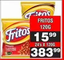 Advance Cash n Carry FRITOS 120G offer