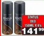 Advance Cash n Carry STATUS DEO offer