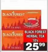 Advance Cash n Carry BLACK FOREST HERBAL TEA 10's offer