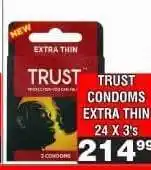 Advance Cash n Carry TRUST CONDOMS EXTRA THIN offer
