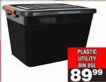 Advance Cash n Carry PLASTIC UTILITY BIN 85L offer