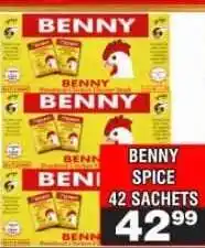 Advance Cash n Carry BENNY SPICE 42 SACHETS offer