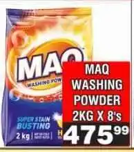 Advance Cash n Carry MAQ WASHING POWDER 2KG X 8's offer