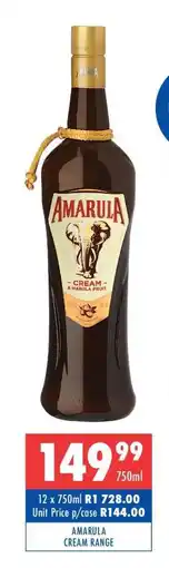 Ultra Liquors AMARULA offer