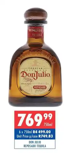 Ultra Liquors DON JULIO offer