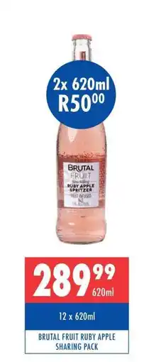 Ultra Liquors BRUTAL FRUIT RUBY APPLE SHARING PACK offer
