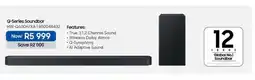 Makro Q-Series Soundbar HW-Q600H/XA1 offer