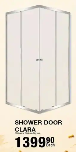 Build It Shower door clara offer