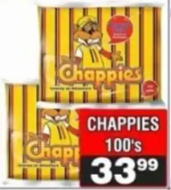Advance Cash n Carry Chappies 100's offer