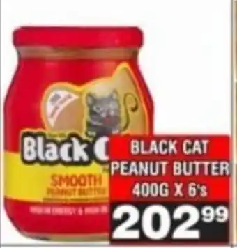 Black Cat Smooth Peanut Butter