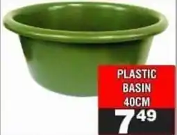 Advance Cash n Carry PLASTIC BASIN offer