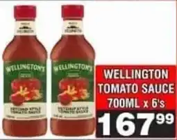 Advance Cash n Carry Wellington's Tomato Sauce offer