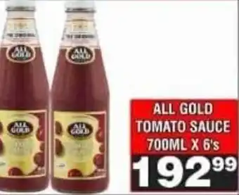 Advance Cash n Carry All Gold Tomato Sauce offer