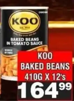 Advance Cash n Carry KOO Baked Beans offer