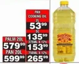 Advance Cash n Carry SunStar PAN COOKING OIL offer