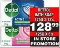 Advance Cash n Carry Dettol Bath Soap offer
