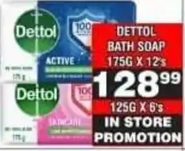 Advance Cash n Carry Dettol Bath Soap offer