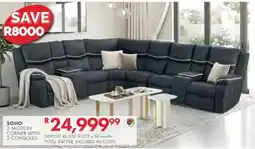 Beares SOHO 2-MOTION CORNER WITH 2-CONSOLES offer
