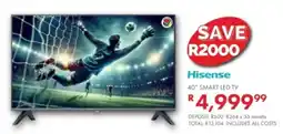Beares Hisense 40" SMART LED TV offer