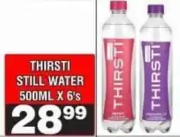 Advance Cash n Carry Thirsti Still Water offer