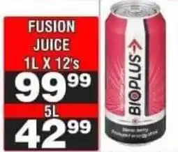 Advance Cash n Carry Fusion Juice BioPlus offer